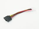 Cable - NEW 4Pin IDE to 15Pin Serial ATA SATA Power Cable Converter