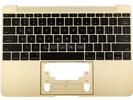 KB Topcase - Grade B Space Gray US Keyboard Top Case Topcase Palm Rest 613-02547-A for Apple MacBook 12" A1534 2016 2017 Retina