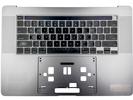 KB Topcase - Grade B Space Gray US Keyboard Top Case Palm Rest with Touch Bar for Apple Macbook Pro 16" A2141 2019 Retina   