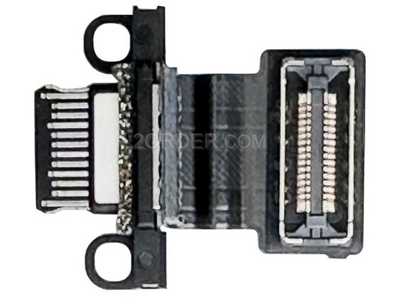 NEW Black DC Jack I/O USB-C Board Flex Cable 821-03673-A for Apple Macbook Air 13" A2681 2022 A3113 2024