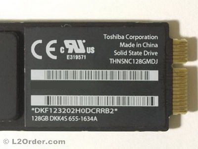 NEW OEM Macbook Air A1370 A1369 SSD Hard Drive 128GB Toshiba 