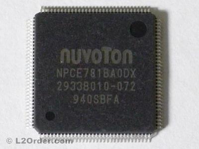 NUVOTON NPCE781BAODX TQFP IC Chip